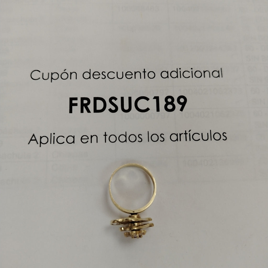ANILLITO ORO 10 K 3.7 GRMS (SEMINUEVO)