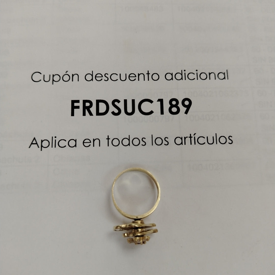 ANILLITO ORO 10 K 3.7 GRMS (SEMINUEVO)