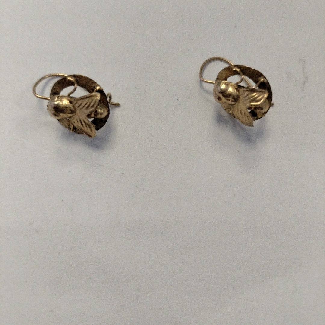 ARETES PAR ORO 10 K 1,10 GRMS (SEMINUEVO)