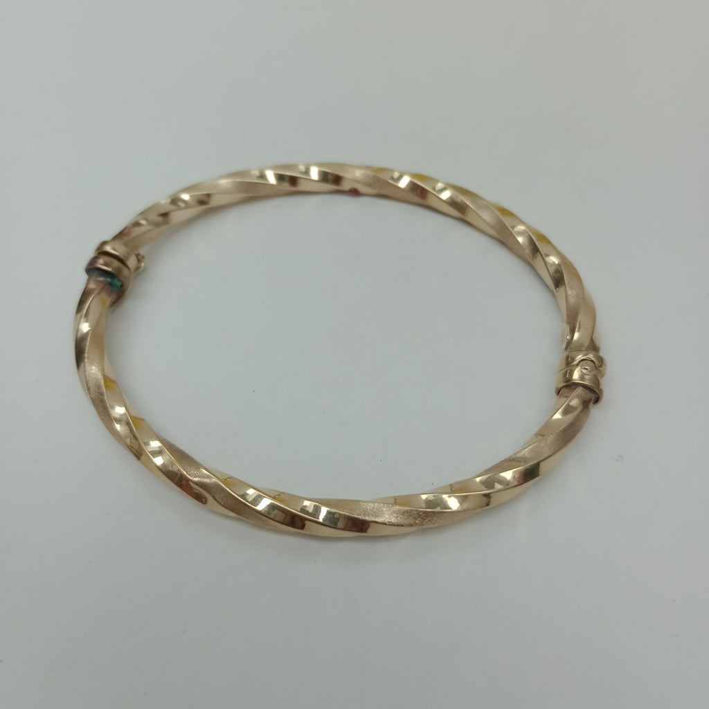 PULSERA RIGIDA ORO 10 K 6 GRMS (SEMINUEVO)
