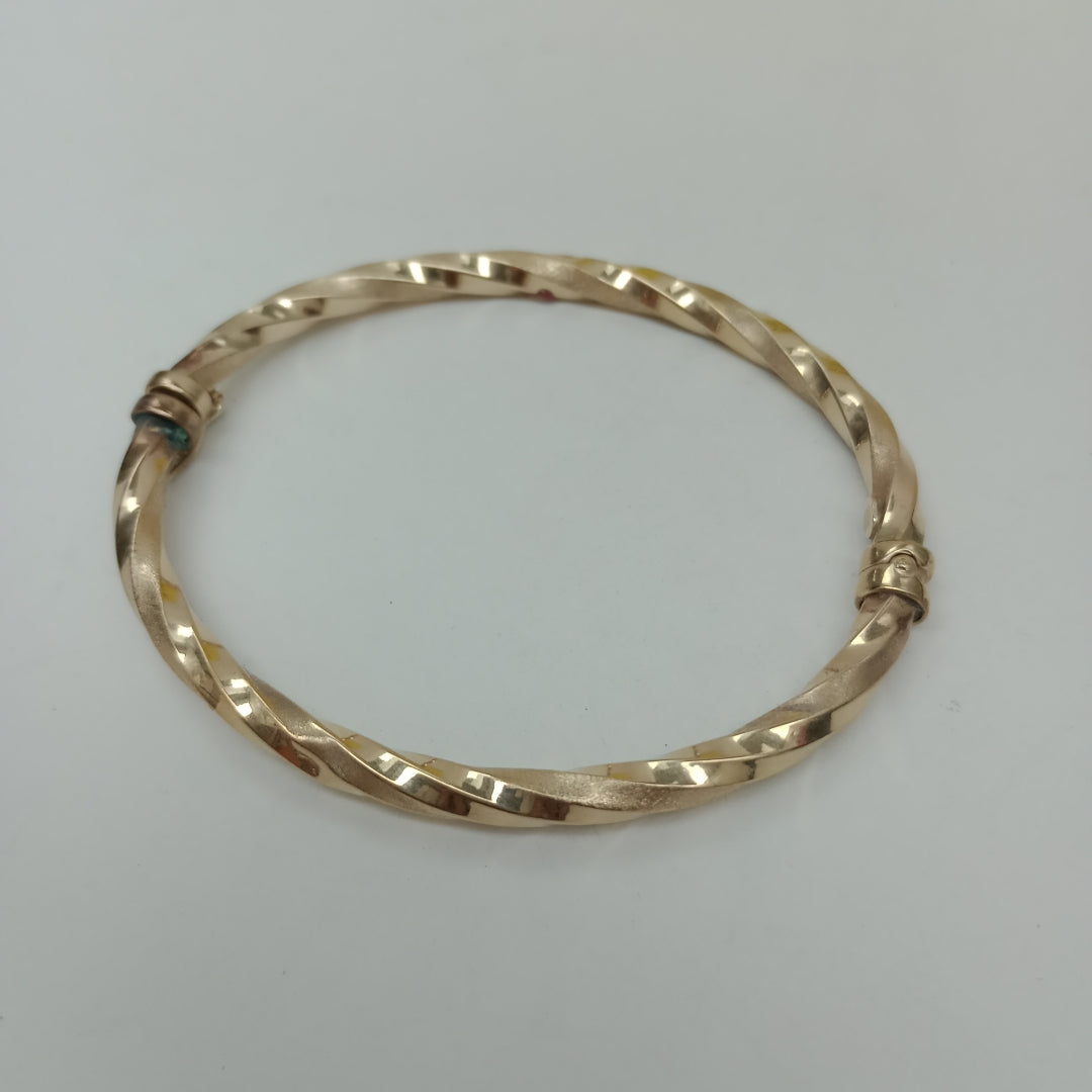 PULSERA RIGIDA ORO 10 K 6 GRMS (SEMINUEVO)