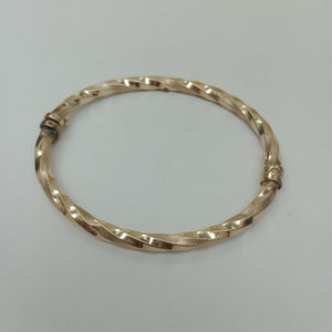PULSERA RIGIDA ORO 10 K 6 GRMS (SEMINUEVO)