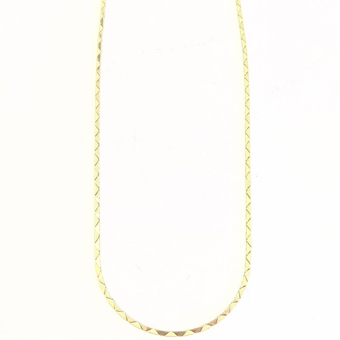 CADENA ORO 14 K 21 GRMS (SEMINUEVO)