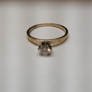 SOLITARIO ORO 14 K 2 GRMS (SEMINUEVO)