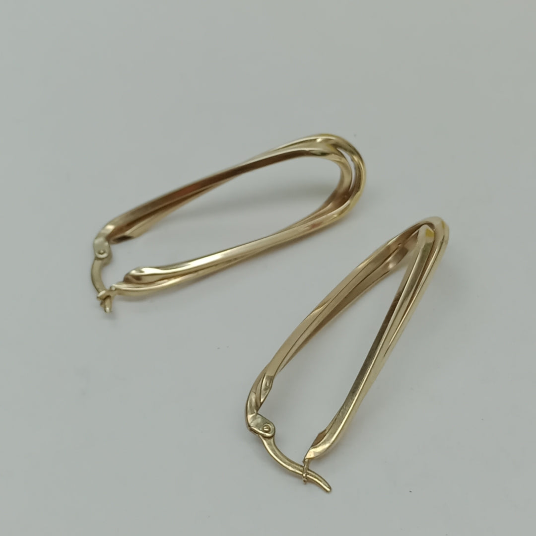 ARETES PAR ORO 10 K 2.3 GRMS (SEMINUEVO)