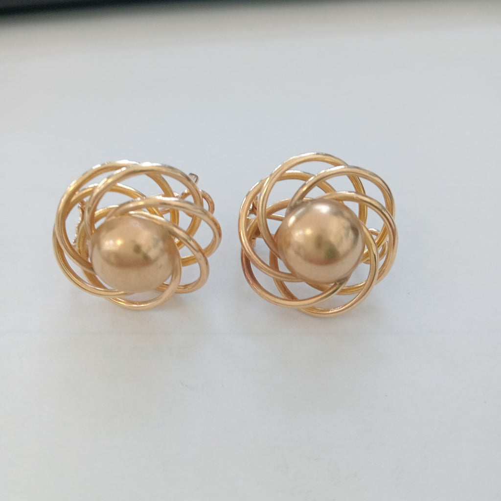 ARETES PAR ORO 10 K 7,20 GRMS (SEMINUEVO)