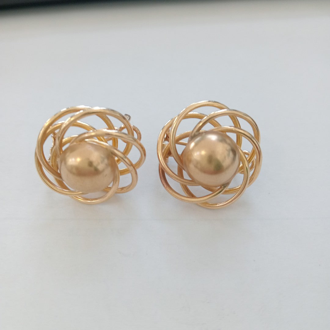 ARETES PAR ORO 10 K 7,20 GRMS (SEMINUEVO)
