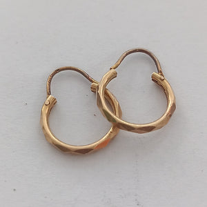 ARRACADAS PAR ORO 10 K 0.9 GRMS (SEMINUEVO)