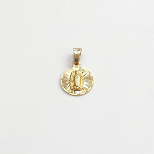 DIJE, MEDALLA RELIGIOSA ORO 14 K 1.1 GRMS (SEMINUEVO)