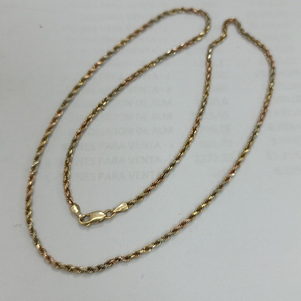 CADENA ORO 14 K 6.5 GRMS (SEMINUEVO)