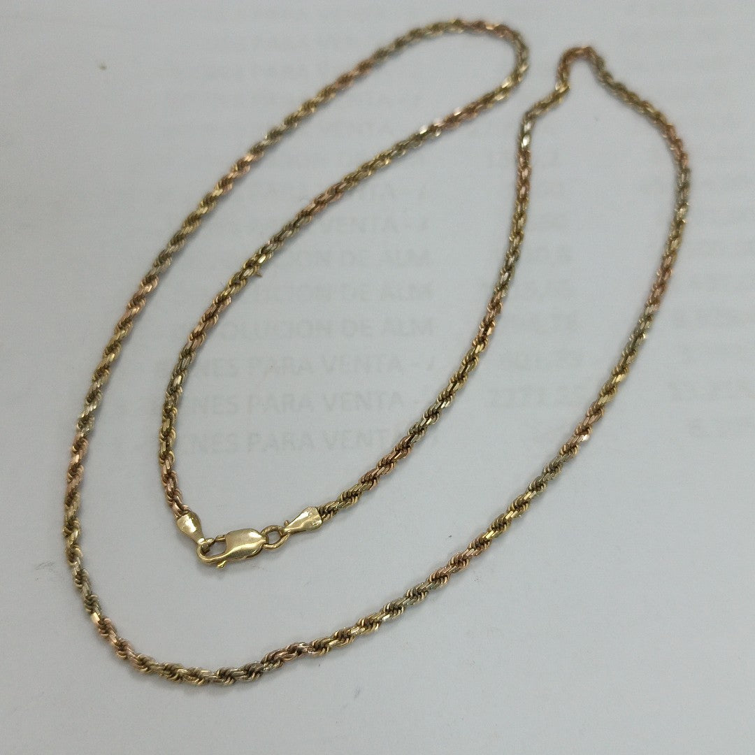 CADENA ORO 14 K 6.5 GRMS (SEMINUEVO)