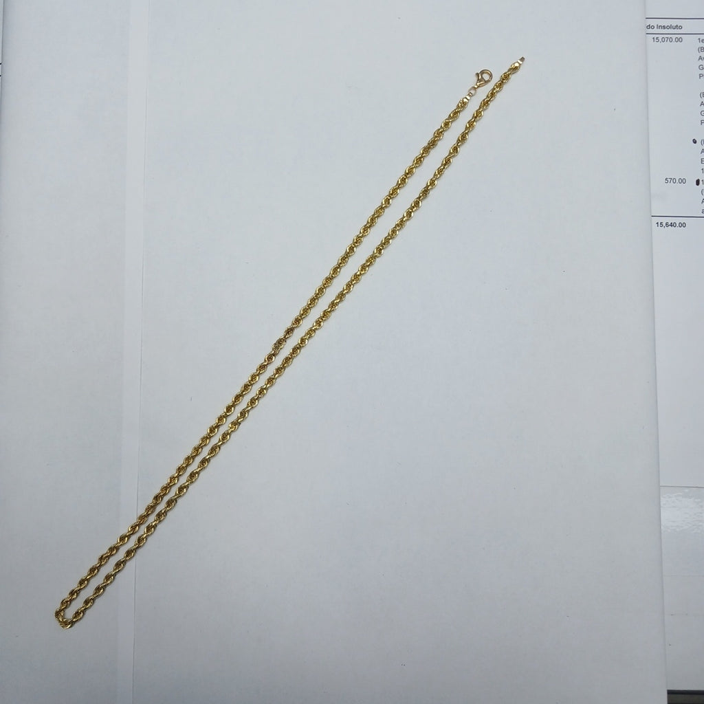 CADENA ORO 10 K 4,40 GRMS (SEMINUEVO)
