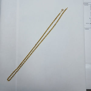 CADENA ORO 10 K 4,40 GRMS (SEMINUEVO)