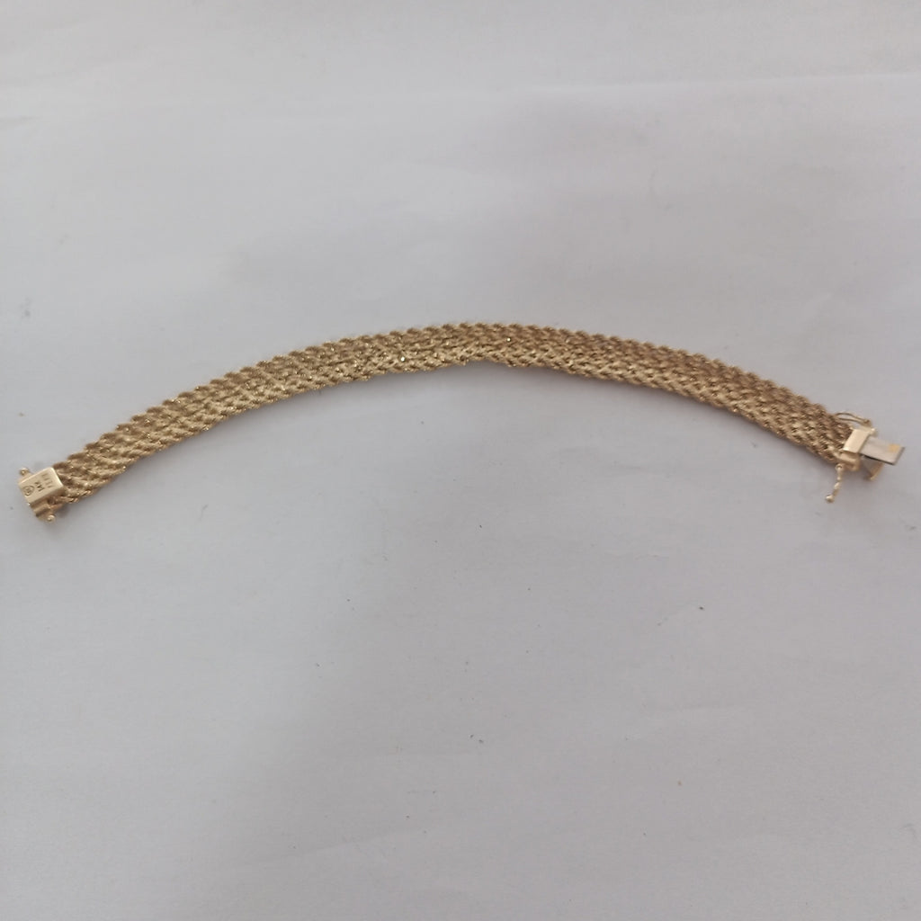 PULSERA ORO 14 K 10.6 GRMS (SEMINUEVO)