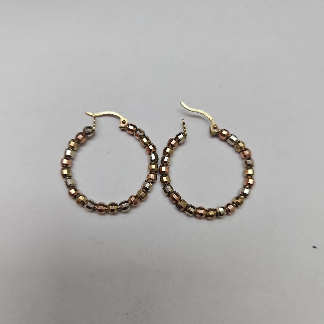 ARRACADAS PAR ORO 10 K 3.1 GRMS (SEMINUEVO)