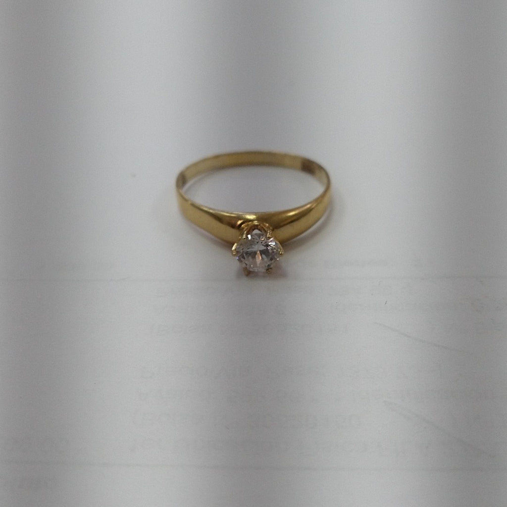 SOLITARIO ORO 10 K 1.8 GRMS (SEMINUEVO)