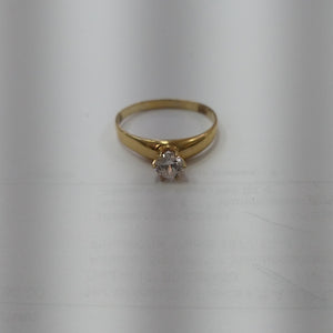 SOLITARIO ORO 10 K 1.8 GRMS (SEMINUEVO)