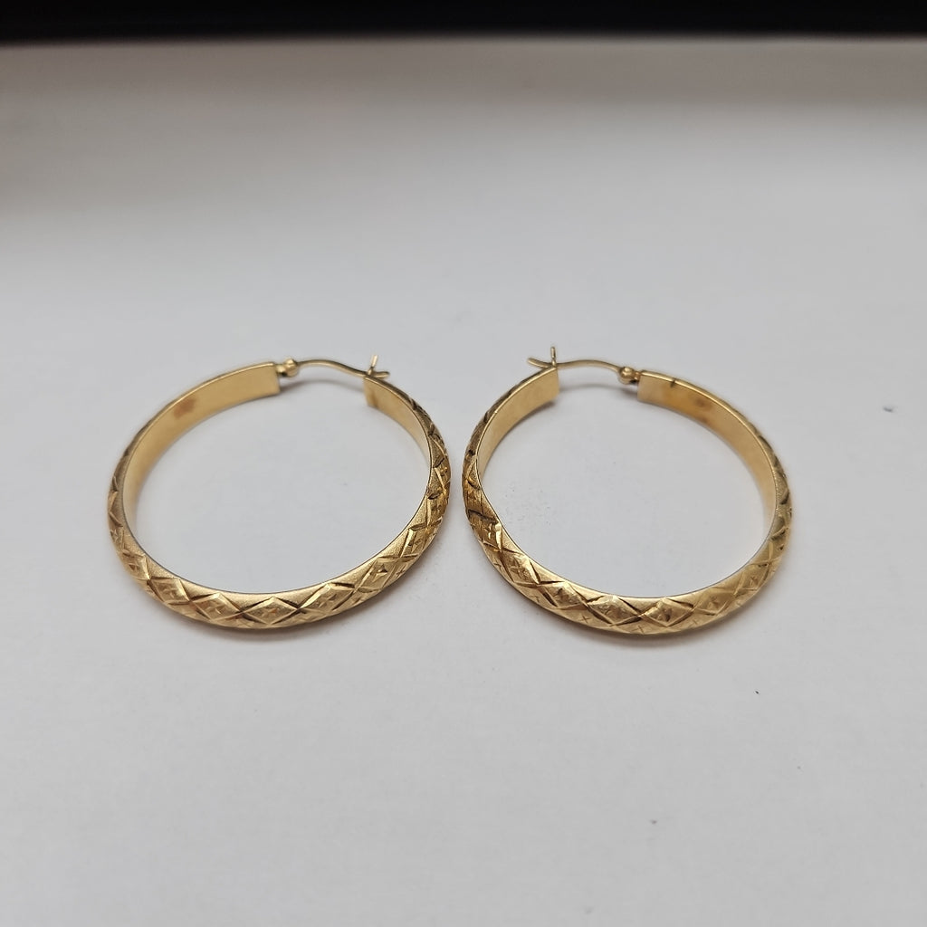 ARRACADAS PAR ORO 14 K 5.4 GRMS (SEMINUEVO)