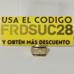ANILLO ORO 14 K 10,10 GRMS (SEMINUEVO)