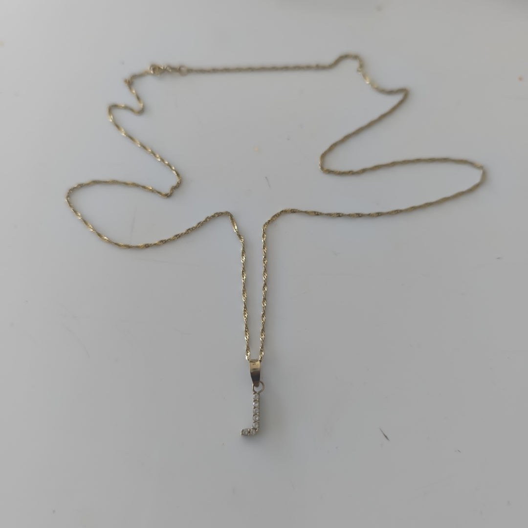 CADENA, DIJE ORO 10 K 1.8 GRMS (SEMINUEVO)