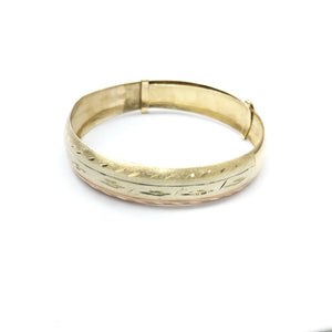 PULSERA RIGIDA ORO 14 K 8,00 GRMS (SEMINUEVO)