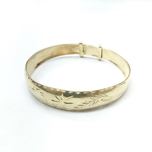 PULSERA RIGIDA ORO 14 K 11,30 GRMS (SEMINUEVO)