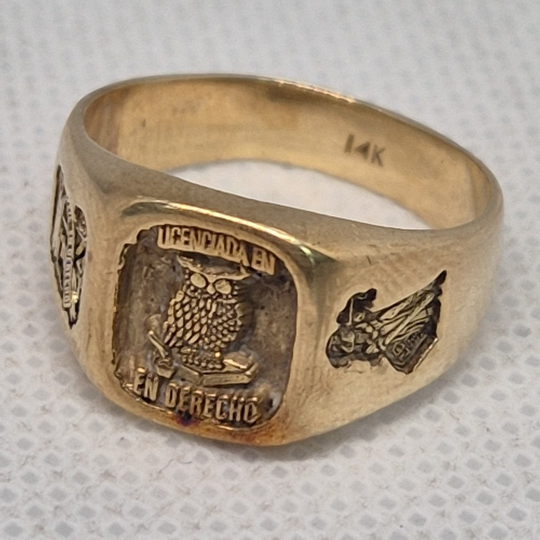 ANILLO ORO 14 K 6.2 GRMS (SEMINUEVO)