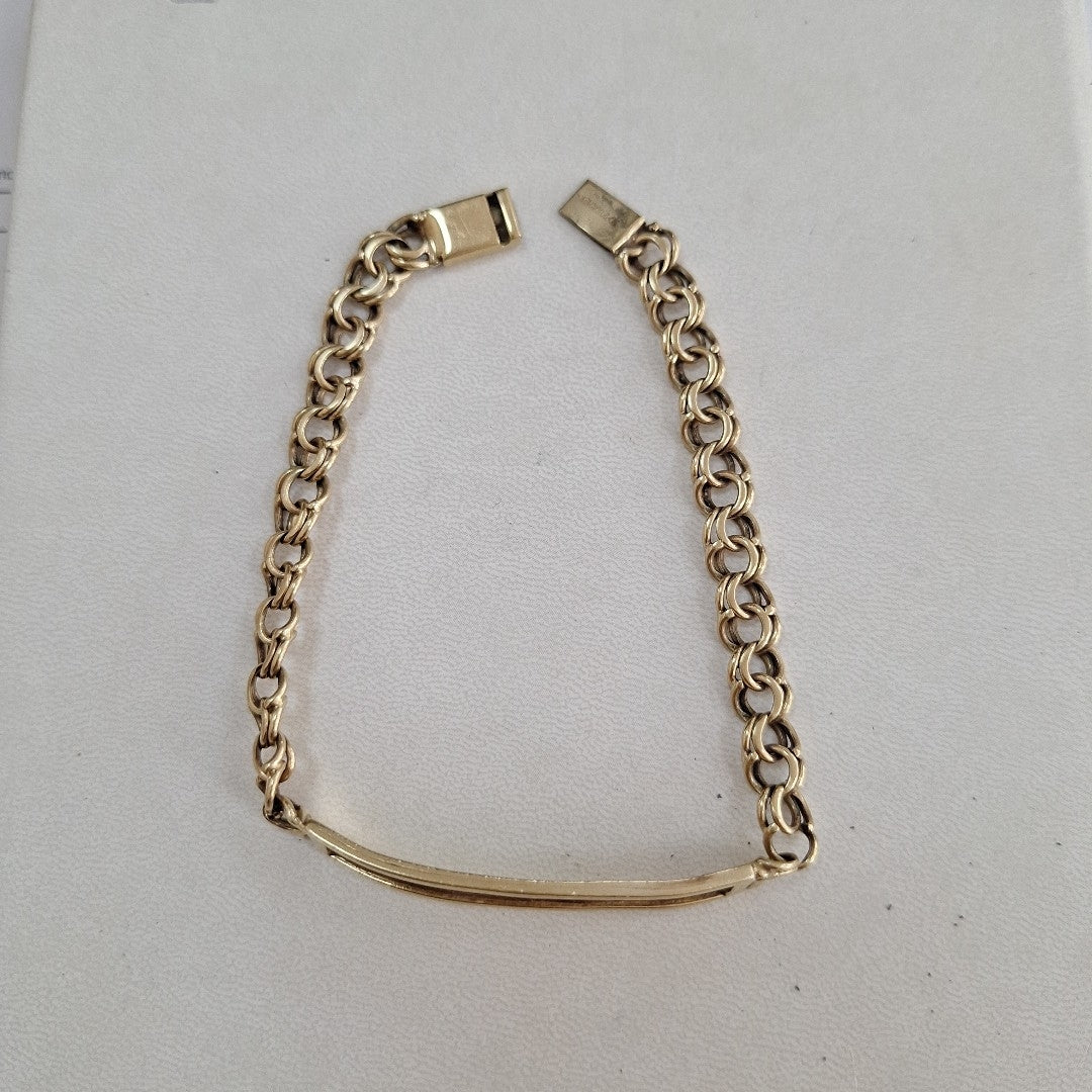 ESCLAVA ORO 10 K 17.7 GRMS (SEMINUEVO)