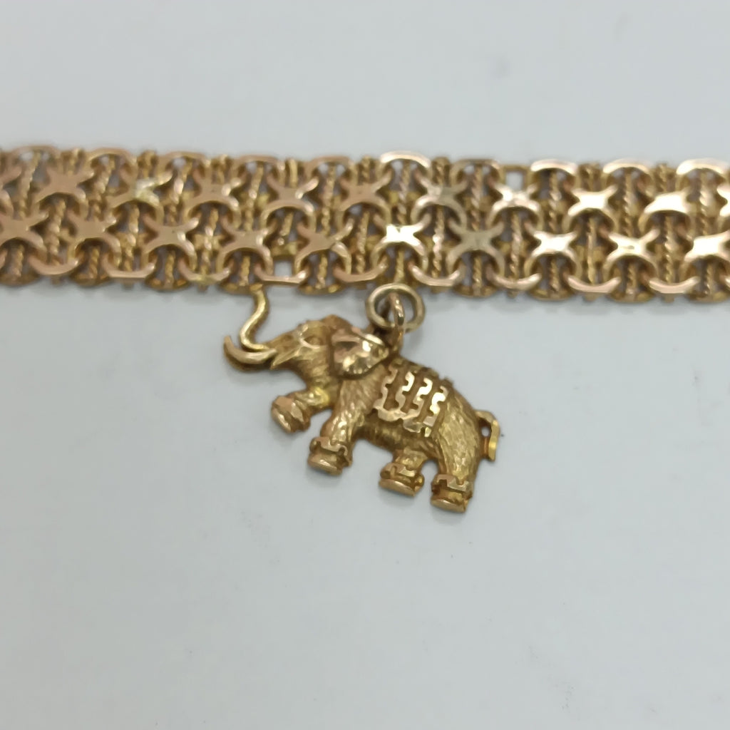 DIJE, PULSERA ORO 8 K 20.2 GRMS (SEMINUEVO)
