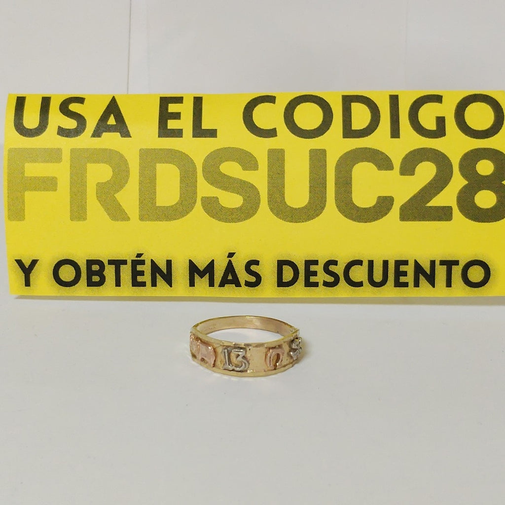 ANILLITO ORO 10 K 2.2 GRMS (SEMINUEVO)