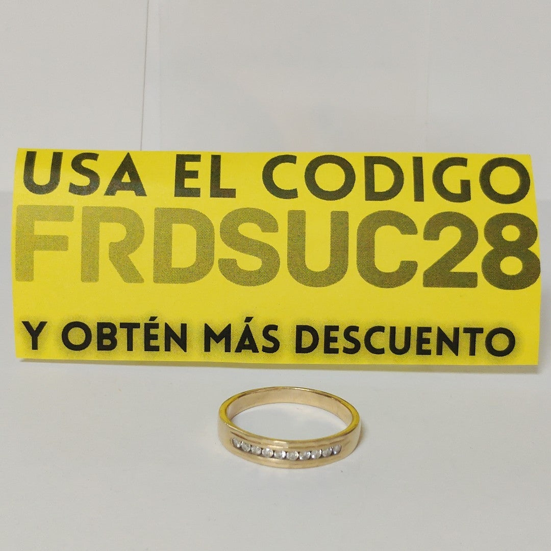 ANILLO ORO 14 K 4,90 GRMS (SEMINUEVO)