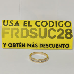 ANILLO ORO 14 K 4,90 GRMS (SEMINUEVO)
