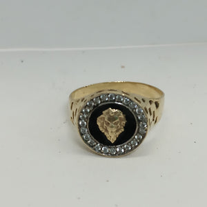 ANILLO ORO 14 K 8 GRMS (SEMINUEVO)