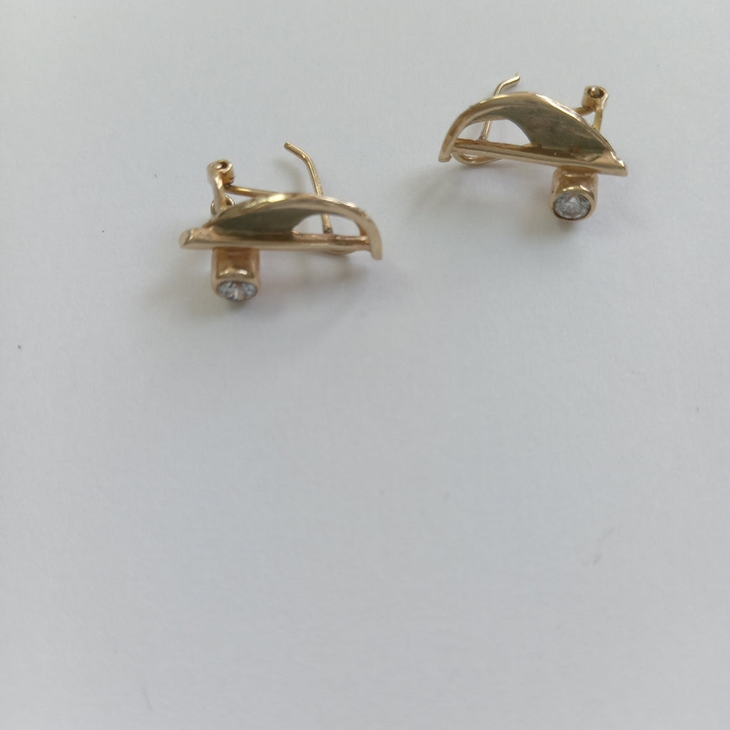 ARETES PAR ORO 10 K 2,40 GRMS (SEMINUEVO)