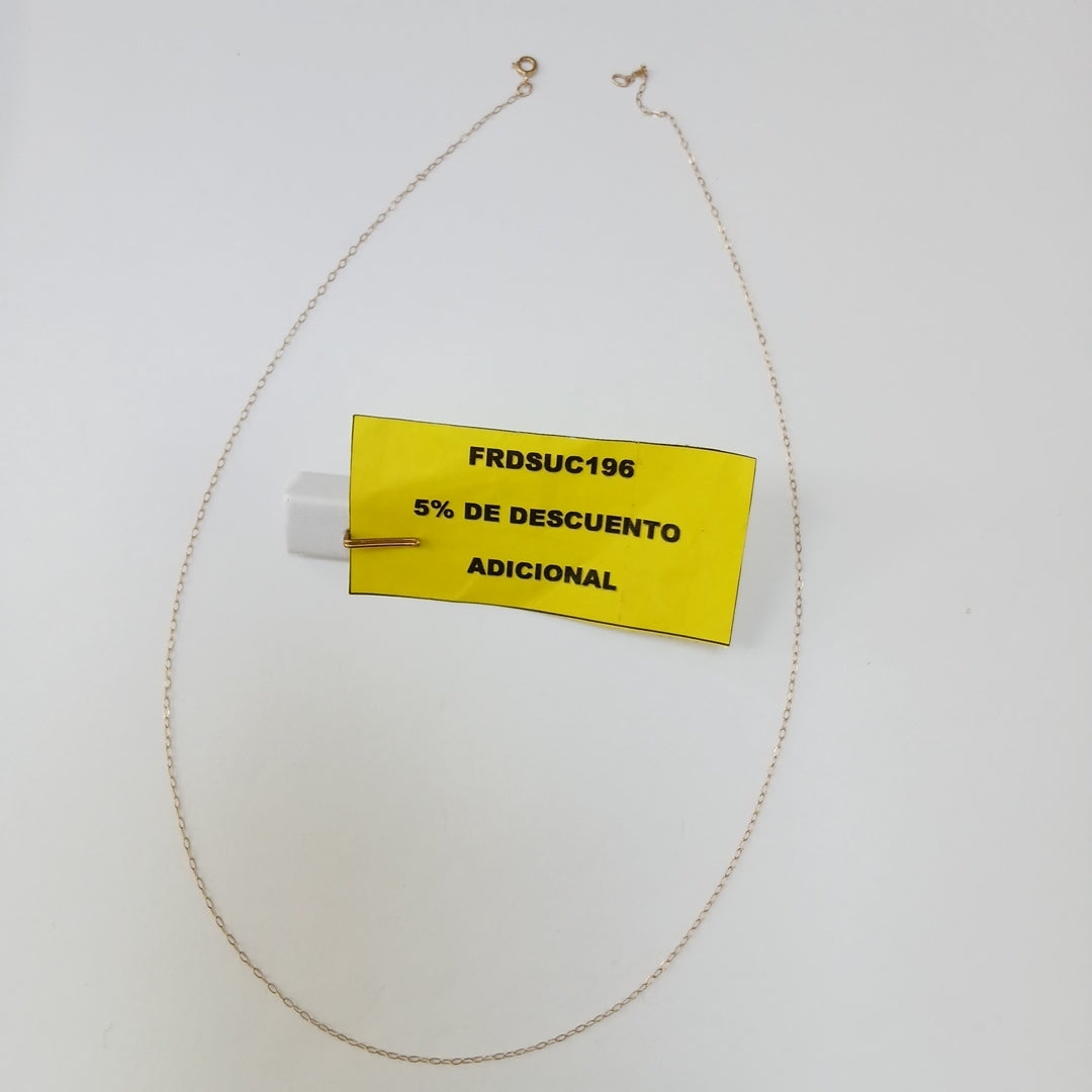 CADENA ORO 14 K 0.4 GRMS (SEMINUEVO)