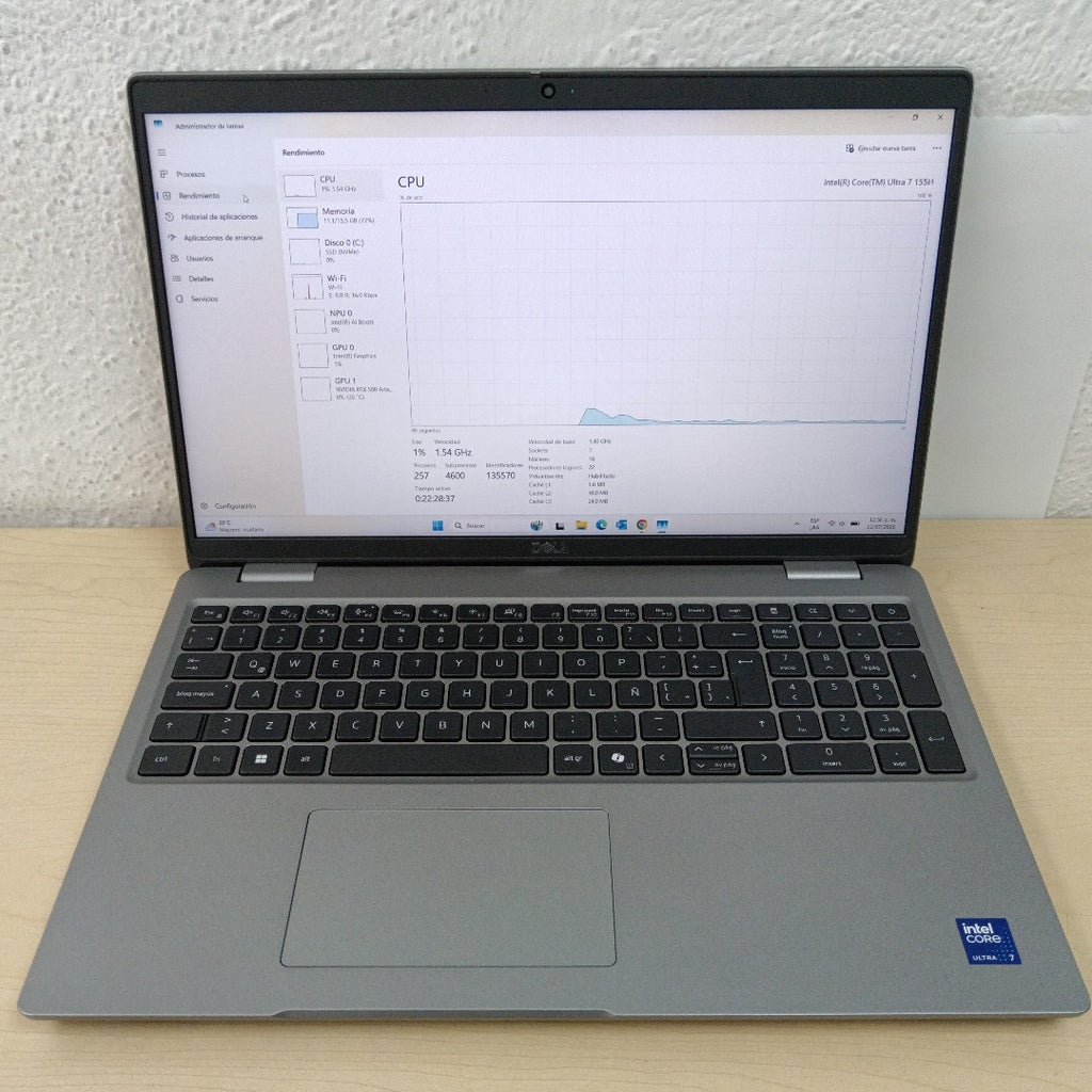 LAPTOP DELL PRECISION 3591 (2024) 512 GB SSD 16 GB RAM (SEMINUEVO)