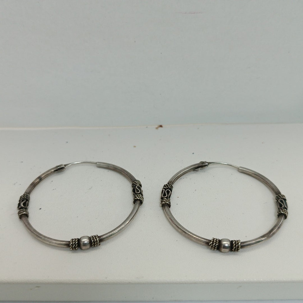ARRACADAS PAR PLATA 4.9 GRMS (SEMINUEVO)