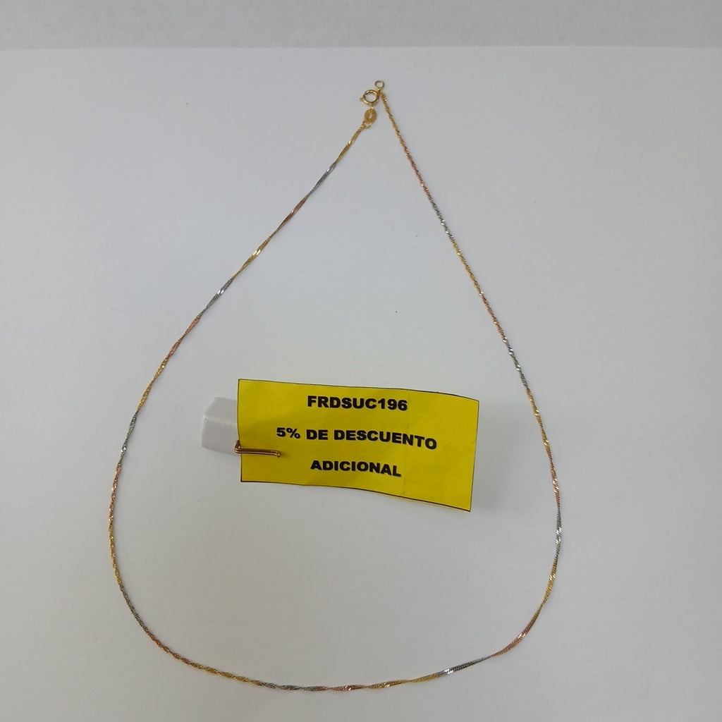 CADENA ORO 10 K 1.2 GRMS (SEMINUEVO)
