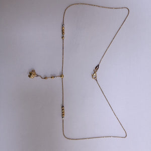 GARGANTILLA ORO COMBINADO 14 K 3.5 GRMS (SEMINUEVO)