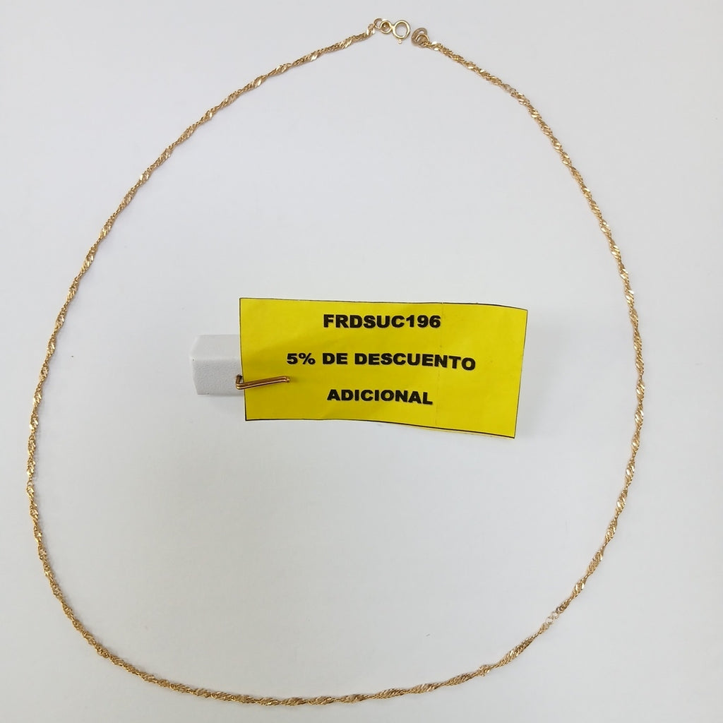 CADENA ORO 10 K 2 GRMS (SEMINUEVO)