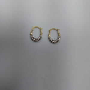 ARRACADAS PAR ORO 14 K 0.4 GRMS (SEMINUEVO)