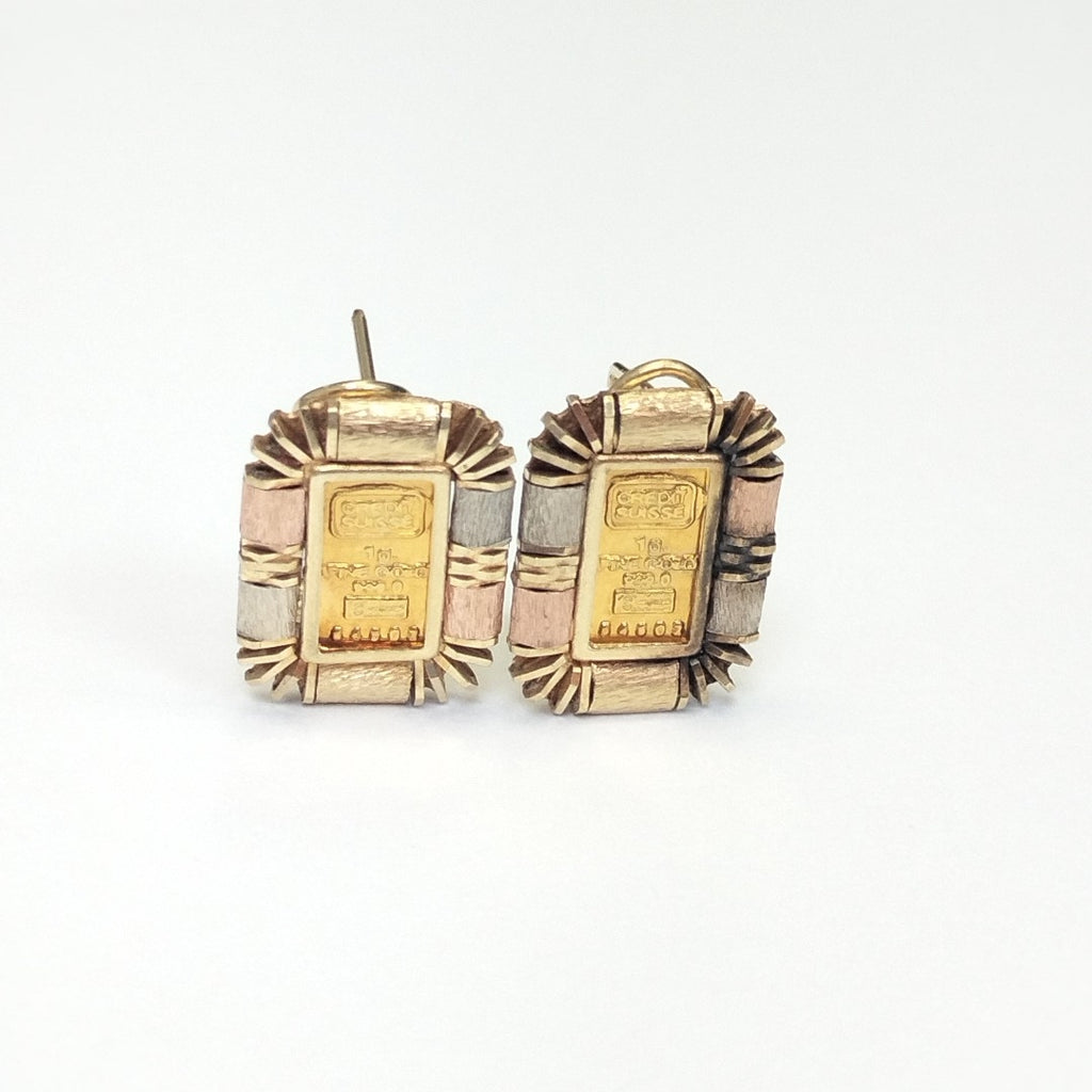 ARETES PAR ORO 14 K 6.7 GRMS (SEMINUEVO)