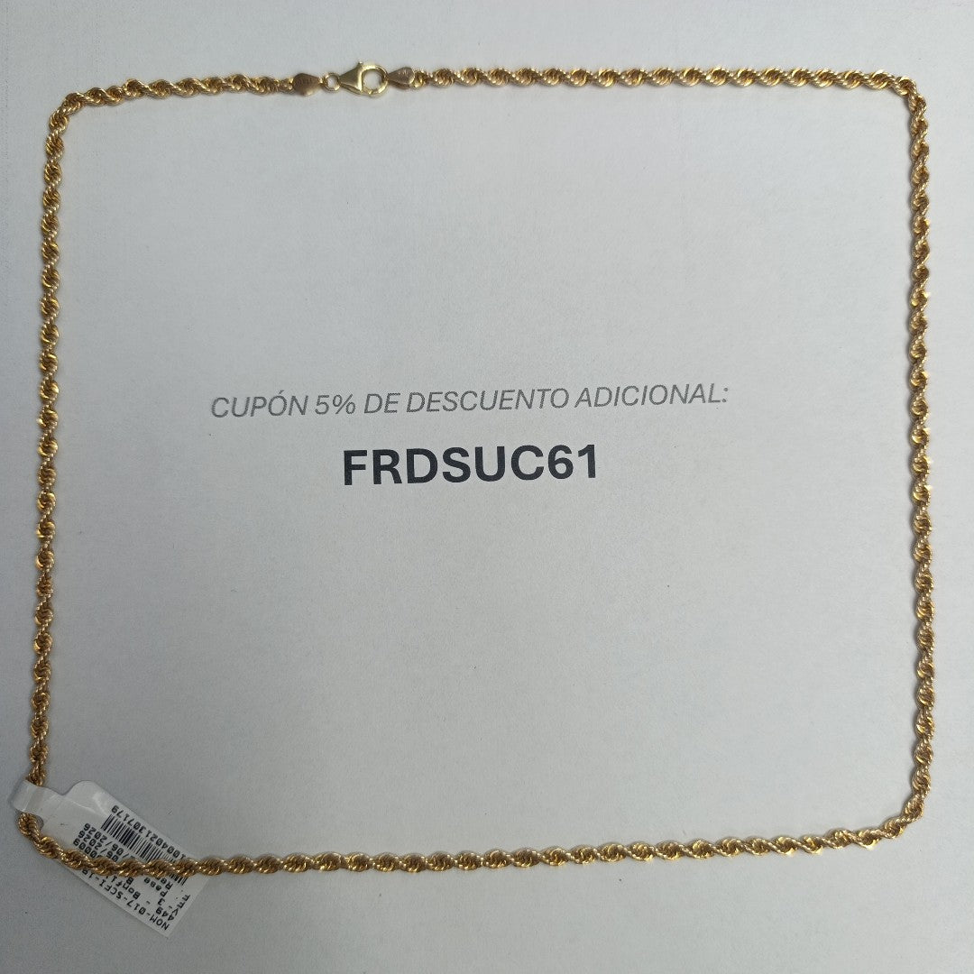 CADENA ORO 10 K 5.7 GRMS (SEMINUEVO)