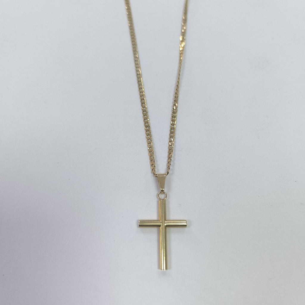 CADENA, CRUZ ORO 10 K 7.1 GRMS (SEMINUEVO)