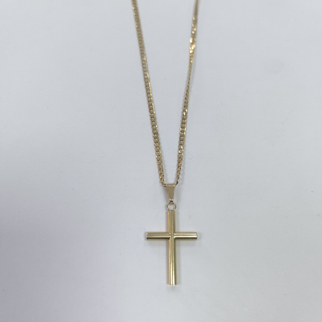 CADENA, CRUZ ORO 10 K 7.1 GRMS (SEMINUEVO)