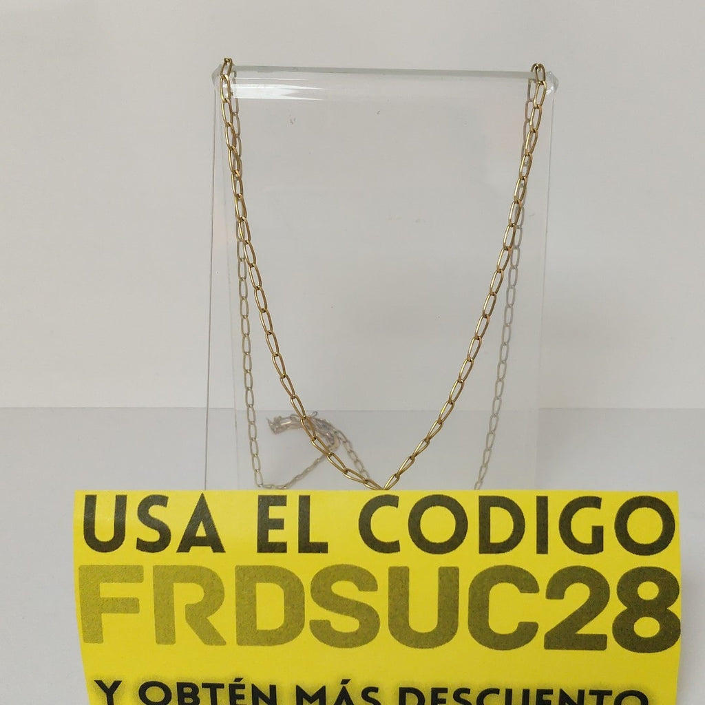 CADENA ORO 10 K 2.7 GRMS (SEMINUEVO)