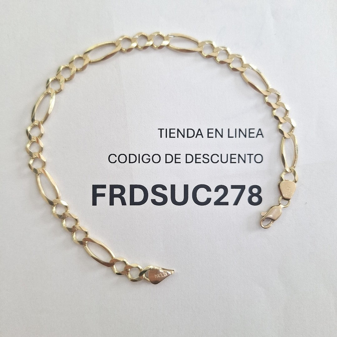 PULSERA ORO 10 K 9.8 GRMS (SEMINUEVO)