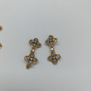 ARETES PAR ORO 14 K 13 GRMS (SEMINUEVO)