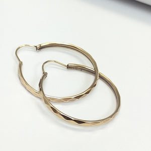 ARRACADAS PAR ORO 14 K 4 GRMS (SEMINUEVO)