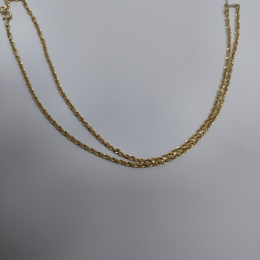 CADENA ORO 14 K 2.6 GRMS (SEMINUEVO)